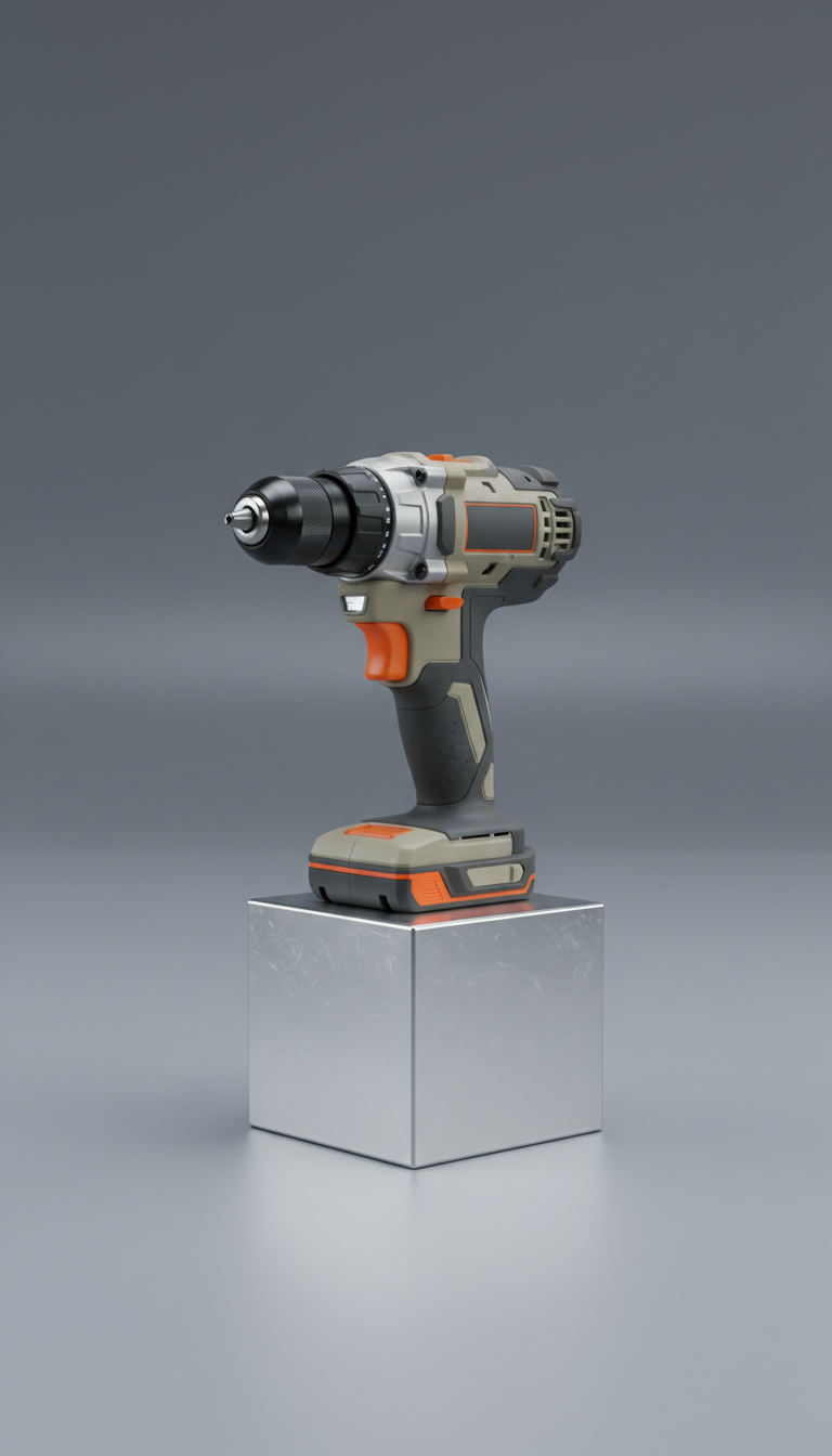 Cordless Rotary Drill with Steel Chuck