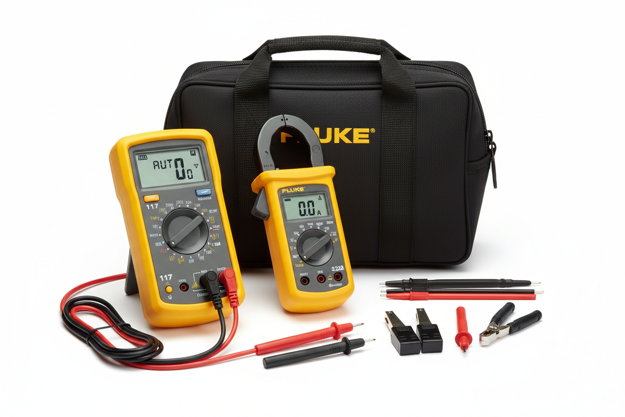 Fluke FLUKE-117/323 KIT True-RMS Multimeter and Clamp Meter Combo