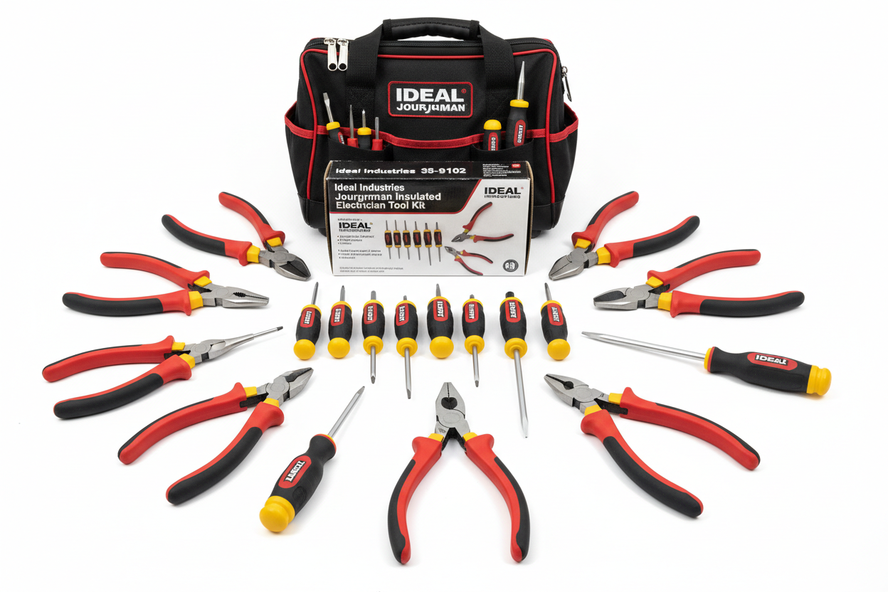 Ideal 35-9102 Journeyman Insulated Tool Kit