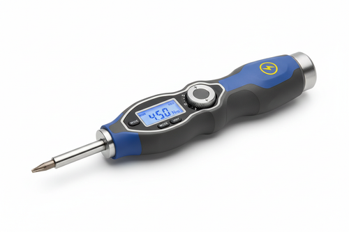 ESD-Safe Adjustable Torque Screwdriver with Digital Adjustment