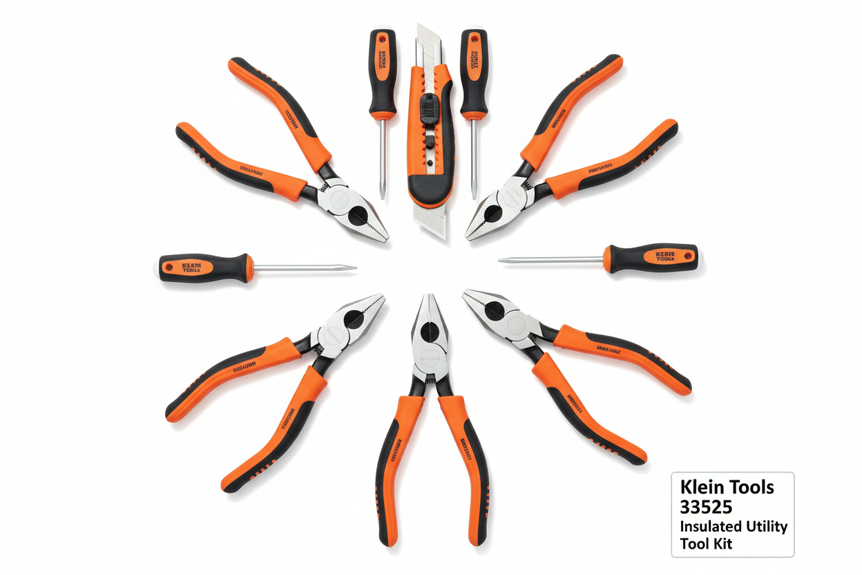Klein Tools 33525 Insulated Utility Tool Kit
